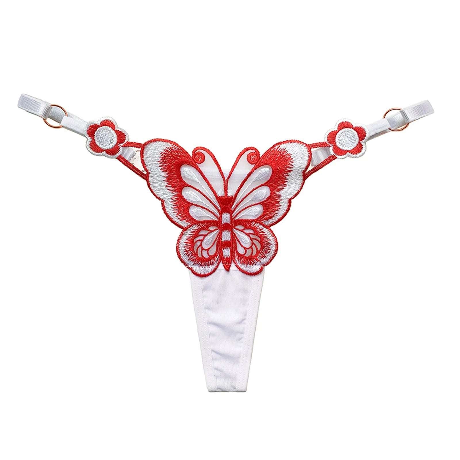 Sexy Lace Embroidery G-String Transparent Crotchless Hollow Thongs Solid Color Comfort T Back Temptation Female Underwear