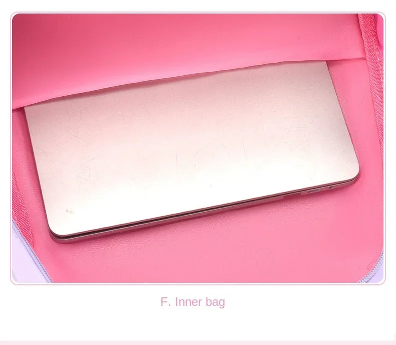 New Children Shoulder Bag Primary School Students Schoolbag Cartoon Lightweight Girls Junior High School Students Kids Backpacks