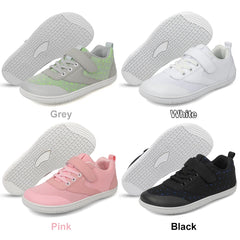 Kids Barefoot Shoes Breathable Sports Shoes Non Slip Wide Toe Sneakers Comfortable Casual Running Sneakers for Outdoor Sports