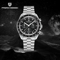 PAGANI DESIGN 2023 NEW Watches For Men Chronograph Sapphire Luminous	 high-end luxury Quartz Wristwatch Waterproof Reloj Hombre