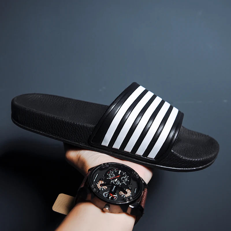 Men's slippers massage sandals Thick Bottom sneakers Soft EVA Non-slip 2024 Home slippers for men's summer slippers beach shoes