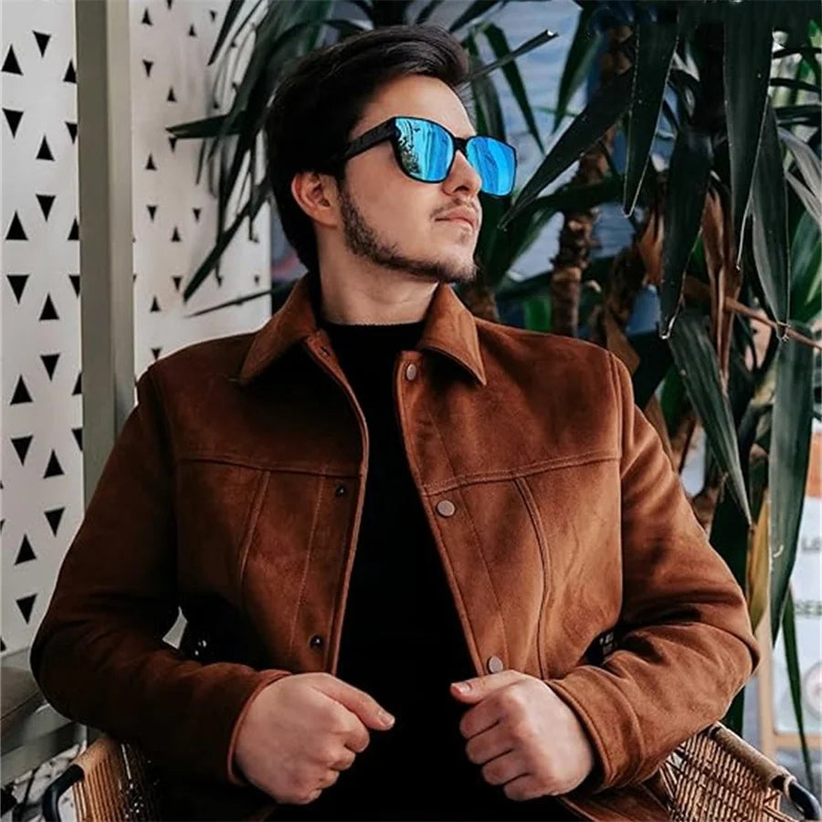 Cool&Ku Women Men Polarized Fit Over Sunglasses Oversized Trendy Square Cat Eye Wear Over Glasses