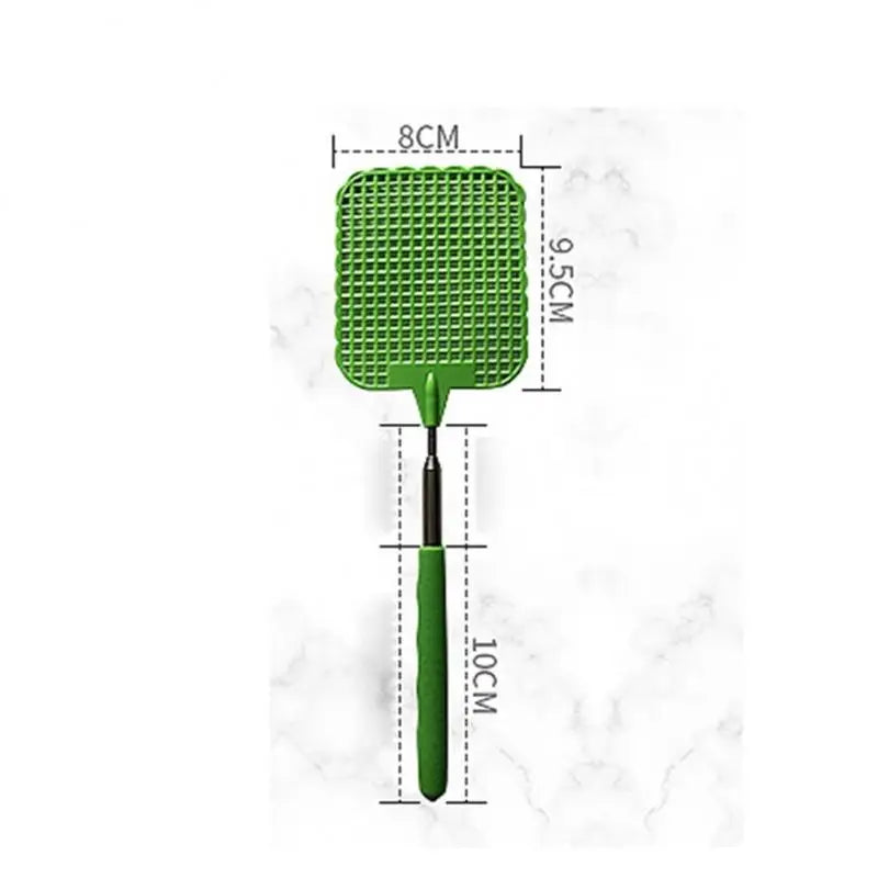 Fly Swatters Telescopic Adjustable Long Handle Flyswatter Extendable Flapper Insect Killer Plastic Household Garden Supplies