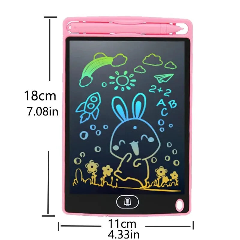 6.5 in Electronic LCD Writing Board , Children's Writing Board,Gifts for CHILDREN'S Birthdays, Halloween, Christmas, and Easter