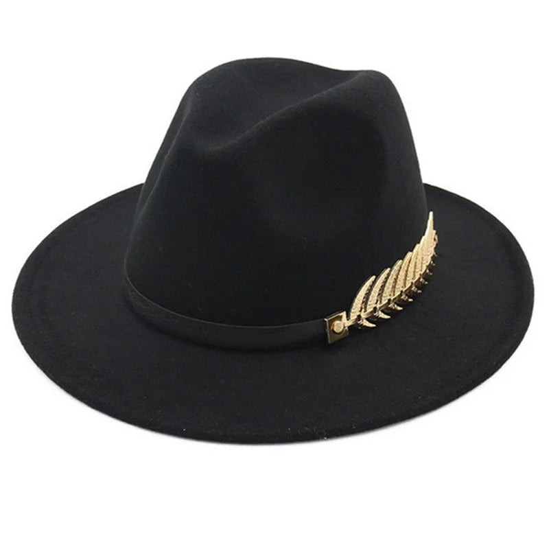 Women Men Fashion Summer Straw Hat Casual Trendy Wide Brim Beach Sun Straw Panama Jazz Hat Cowboy Fedora Hat Gangster Cap