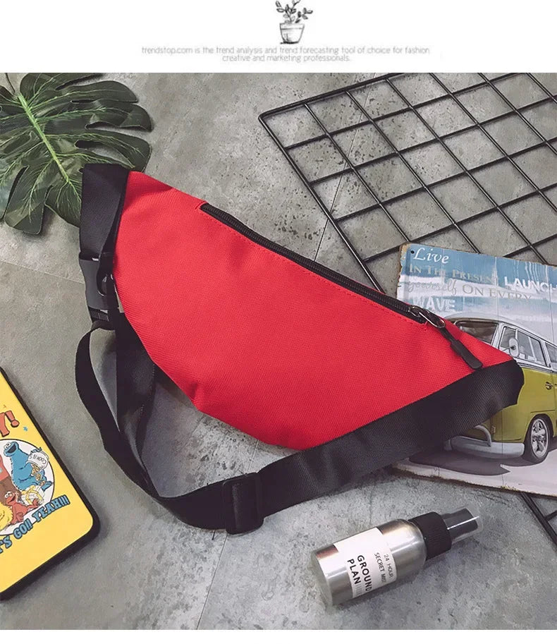 New Hot Unisex Women Man Waist Fanny Pack Belt Travel Bag Purse Chest Pouch Bullet Pack Messenger Crossbody Shoulder Bag