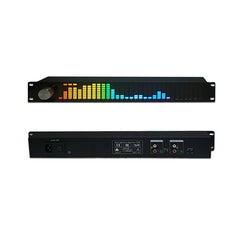 Musikspektrumanalysator Digitaler Equalizer LED Vollfarbiger 31-Segment-EQ Tuning-Pegelanzeige Atmosphärenlicht Sprachsteuerung