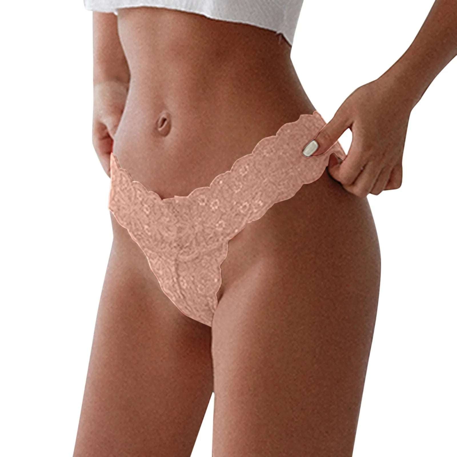 Lingerie For Ladies Sexy Lace Panties Stretch Soft Ladies Hipster Briefs  Girl Traceless Thin Shorts Valentines Day Tangas Mujer