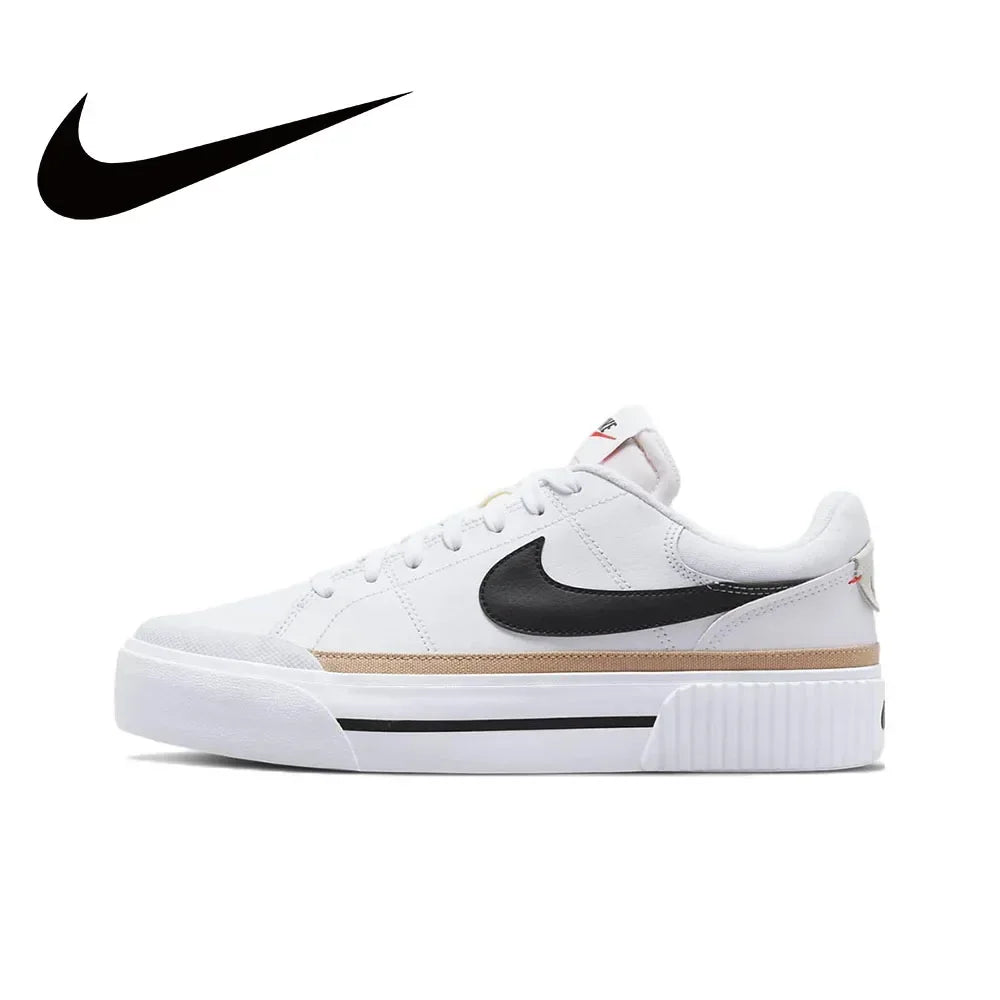 Nike original COURT LEGACY LIFT shoes Women 2024 New Summer  Thick Sole Heightened Fashion lightweight casual sneakers