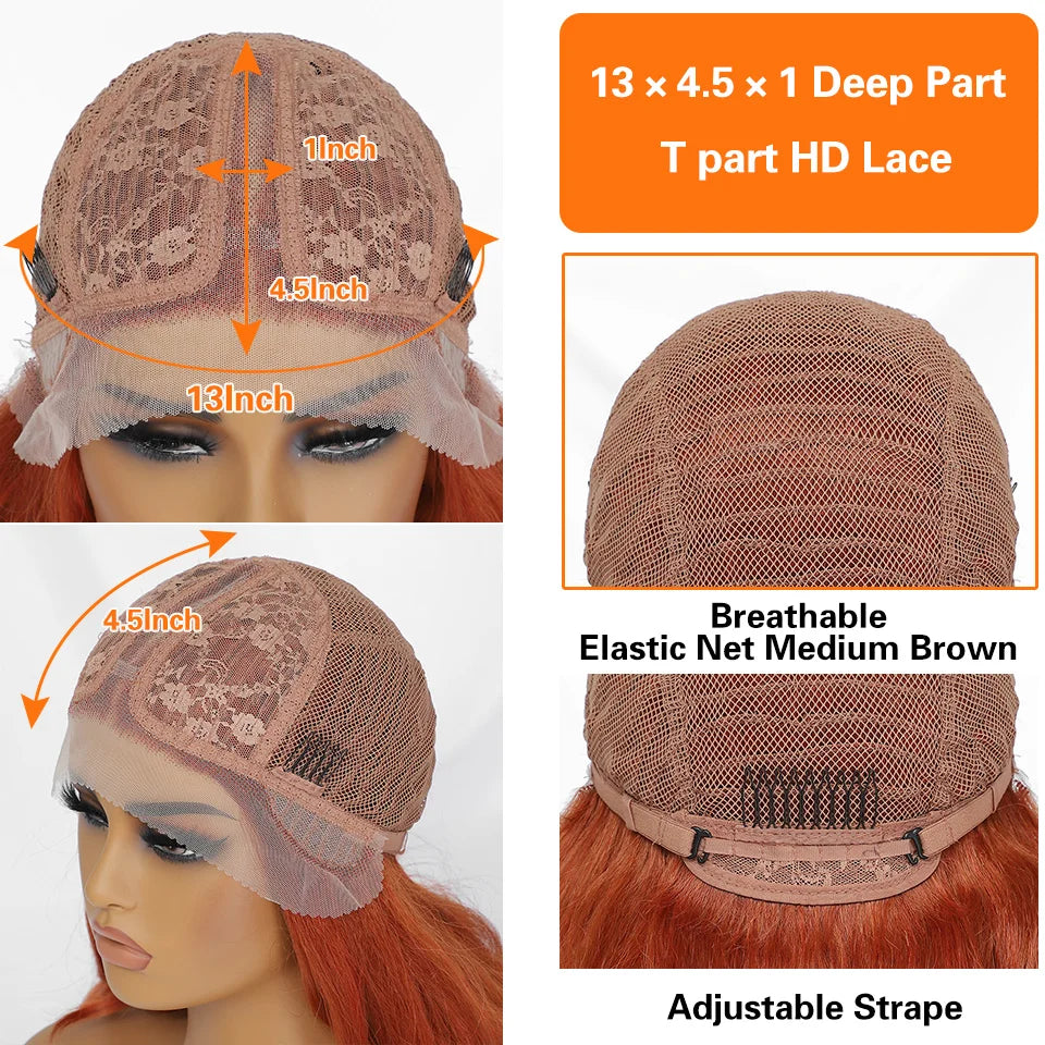 24 Inch Synthetic Lace Front Wigs For Black Women Curly Afro Lace Wigs for Afro Women Chocolate Brown Lace Front Wigs For Woman