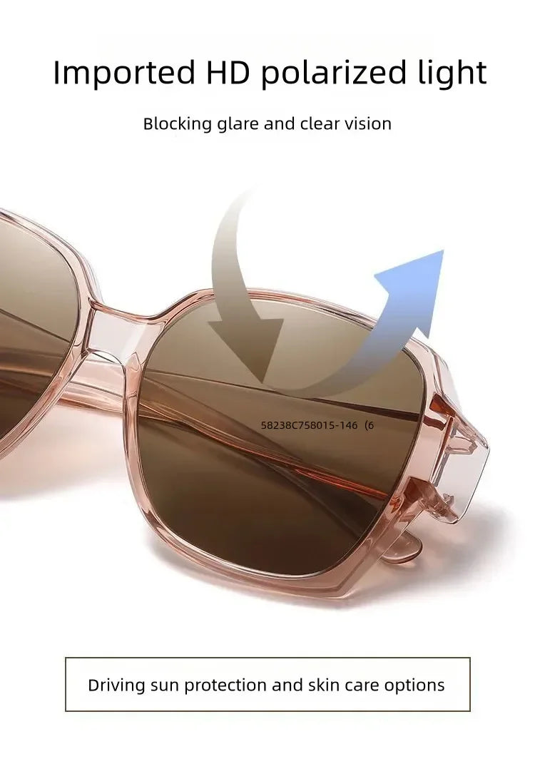 Travel Night Vision Driving UV400 Goggles Men Women Polarized Sunglasses Wear Over Myopia Prescription Glasses Vintage Outdoor