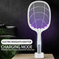 Mosquito Killer Lamp USB Rechargeable Electric Foldable Mosquito Killer Racket Fly Swatter Repellent Lamp Zapper Insects Racket