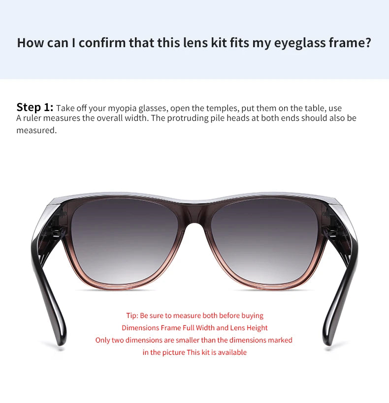 Women Polarized Sunglasses Men Myopia Set Sun Glasses UV400 Ultralight TR90 Eyeglasses Frame Beach Fishing Anti Glare Eyewear