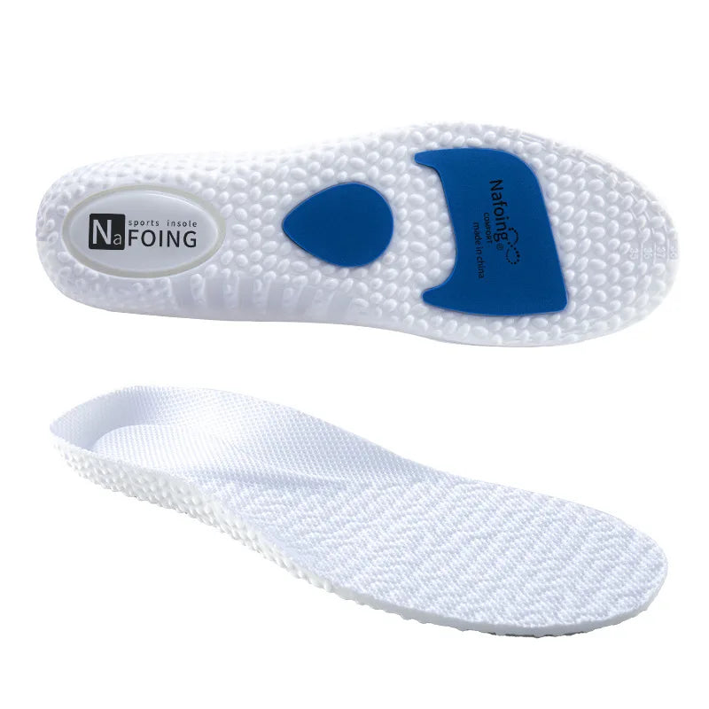 Arch Support Foot Insoles Foam Sports Insole Air Cushion Shock-absorbing  Running Basketball Insoles Super Soft Bottom Shoe Pads