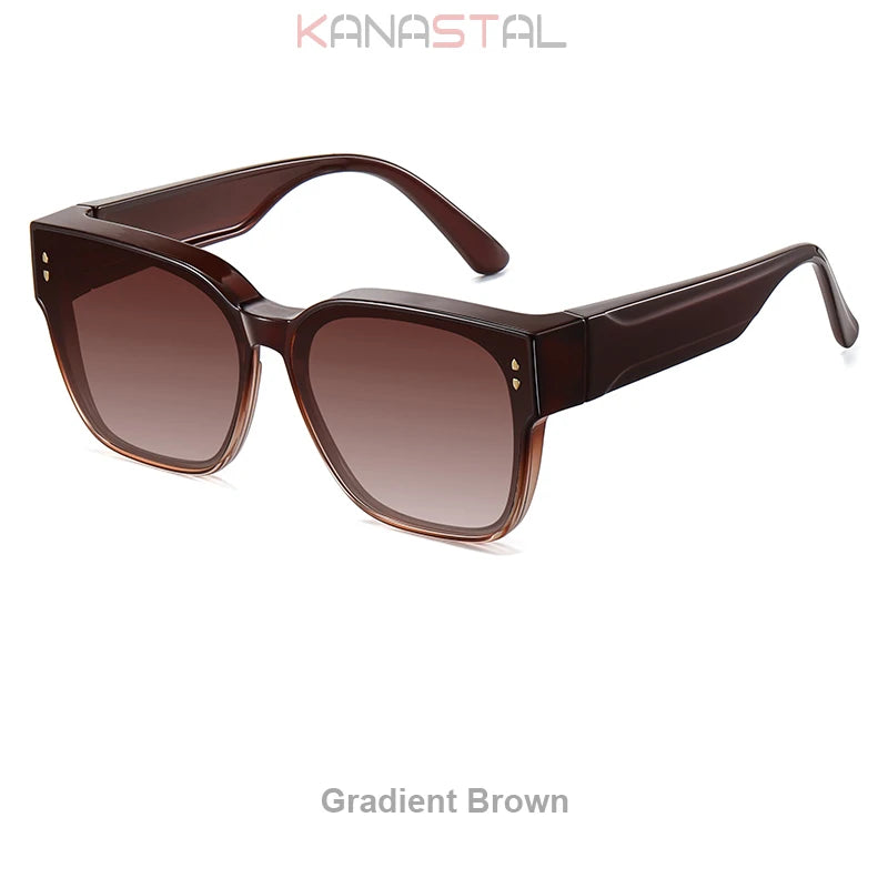 Women Polarized Sunglasses Men Myopia Set Sun Glasses UV400 Ultralight TR90 Eyeglasses Frame Beach Fishing Anti Glare Eyewear