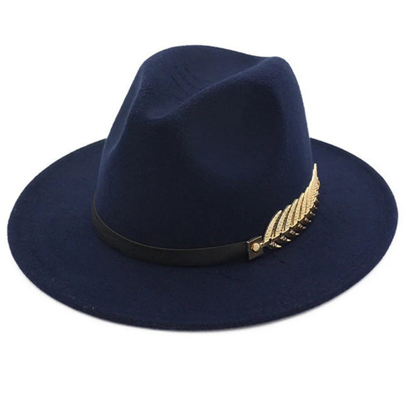 Women Men Fashion Summer Straw Hat Casual Trendy Wide Brim Beach Sun Straw Panama Jazz Hat Cowboy Fedora Hat Gangster Cap