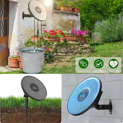 Solar Drip Irrigation System Automatic Watering System with 2200mAh Battery and 6 Timer Modes for Potted Plants Drip