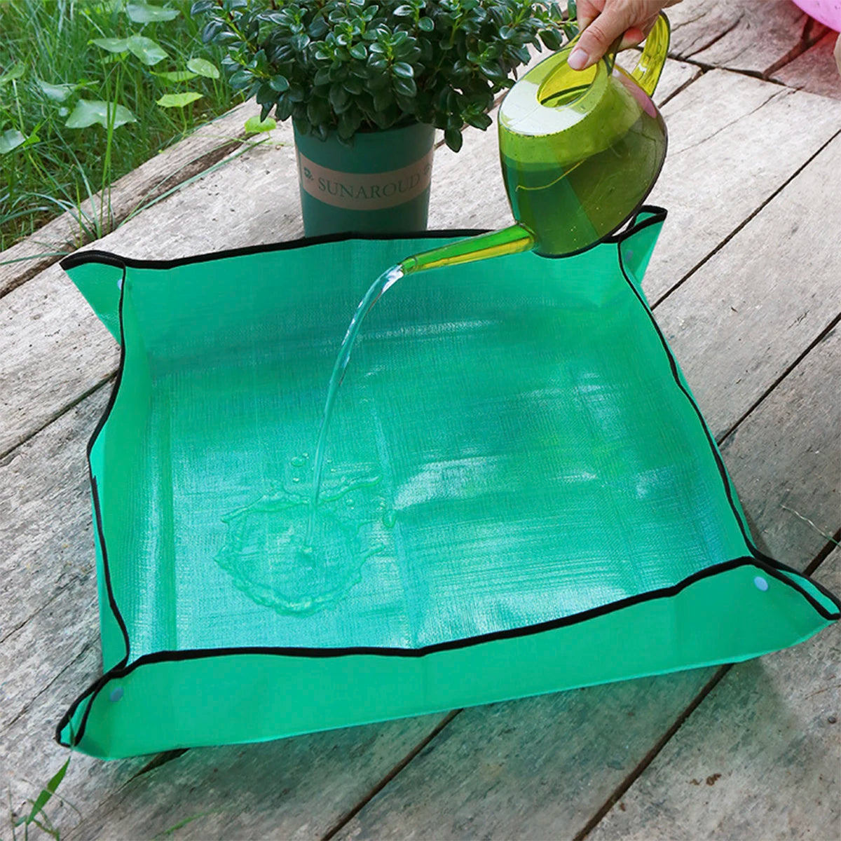 Plant Repotting Garden Mat Waterproof Transplanting Mats Indoor Succulent Potting Mat Portable Gardening Soil Mat