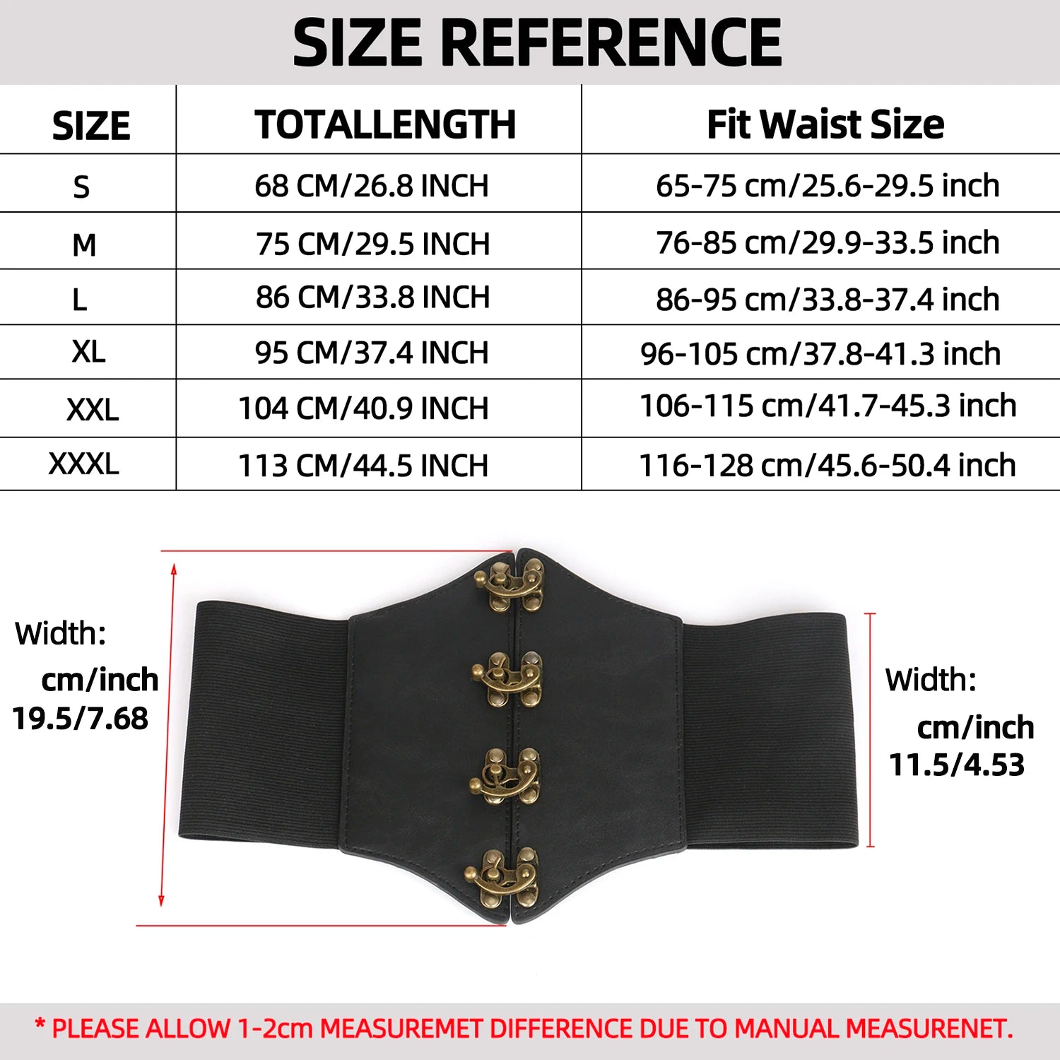 Retro Large size seal women's Wide Girdle Waist decorative Steampunk Belts For Lady Multidimension Design sense Corset For Dress