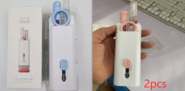 Juego de bolígrafos limpiadores multifuncionales para auriculares Bluetooth, limpiador de teclado, herramientas de limpieza, kit de extracción de teclas